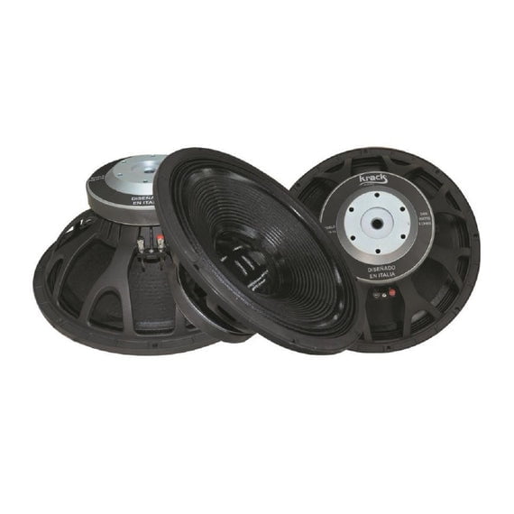 Bocina Profesional Krack KPA-18XP 18 Pulgadas 2000 Watts