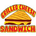 thumbnail image 2 of Grilled Cheese Sandwich 16" Concession Decal Sign cart Trailer Stand Sticker Equipment, 2 of 8