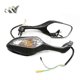 thumbnail image 1 of For 2008-2013 Honda Cbr1000rr Cbr 1000rr 2010-2012 Vfr1200 Vfr 1200 Pair Motorcycle Rearview Led Turn Signal Side Mirrors Black-Yvan, 1 of 4
