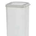 thumbnail image 3 of Yucurem Plastic Bread Keeper with Airtight Lid Bread Bin Kitchen Supplies Kitchen Storage (White), 3 of 9