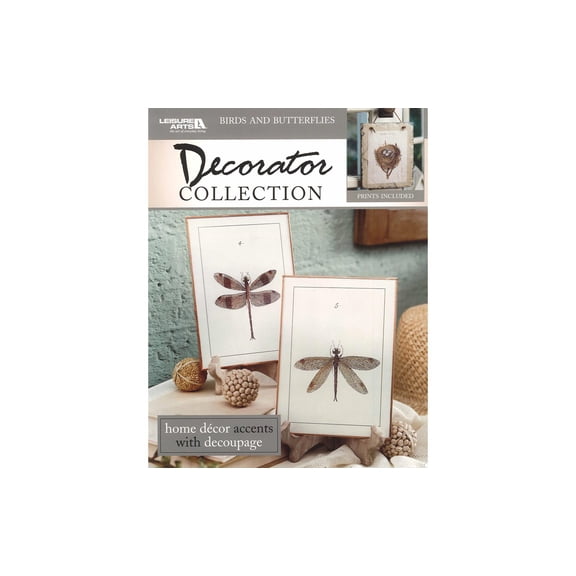 Leisure Arts Birds and Butterflies Crafting Book