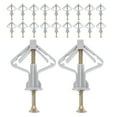 thumbnail image 1 of GOOHOCHY 50 Sets Self Drilling Drywall Anchors Heavy Picture Hanging Hardware Assorted Color, 1 of 8
