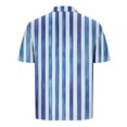 thumbnail image 4 of WRKEKC Mens Short Sleeve Button Down Shirts Casual Loose Button Turn Down Collar Shirt T-Shirt for Versatile Style, 4 of 5