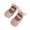 Pink, variant on Mikilon Girls Bow Princess Shoes Size 5-10 Months Solid Color Faux-Leather Shoes Soft Sole Comfortable Shoes