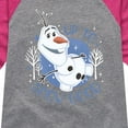 thumbnail image 3 of Frozen 2 - Up To Snow Good - Toddler And Youth Girls Raglan Graphic T-Shirt, 3 of 5