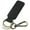 Black, variant on Genuine Leather Car Keychain, Universal Key Fob Keychain, Leather Key Chain Holder for Men and Women, 2 Keyrings and Carabiner Clip, JC306-Brown
