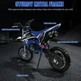 thumbnail image 6 of Floseru 49cc Kids Dirt Bike, Gas Powered 2-Stroke Mini Motocross Motorcycle, Off-Road Dirtbike for Kids 6-12 with Front/Rear Disc Brakes, Shock Absorption, Soft Seat Cushion, 6 of 8
