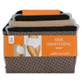 thumbnail image 5 of Warners® Blissful Benefits Side-Smoothing Comfort Microfiber Brief 3-Pack RS7723W, 5 of 11