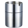 thumbnail image 1 of Cenicero, cenicero de metal, tipo embudo, cenicero de cenizas antimoscas desmontable, portátil, extraíble, fácil de limpiar, material de acero inoxidable, adecuado para almacenamiento de escritorio,, 1 of 3