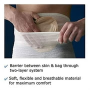 Carefix StomaSafe Classic Ostomy Support Garment: Medium, 37.5 - 45.5, 3 Count White