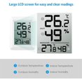 thumbnail image 1 of Termómetro para interiores y exteriores, termómetro conectado con sensor inalámbrico para exteriores, termómetro higrómetro digital con pantalla Lcd grande, interruptor /, Fo ShuxiuWang 8390605208935, 1 of 1