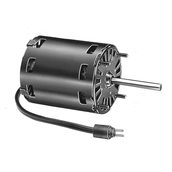 Evaporator Fan Motor 1/15 HP - D1126 Replacement Motor - 208-230V, 1550RPM, 3.3" Shaded Pole Refrigeration Fan Motor with Sleeve Bearing