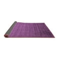 thumbnail image 2 of Ahgly Company Indoor Round Abstract Purple Contemporary Area Rugs, 7' Round, 2 of 4