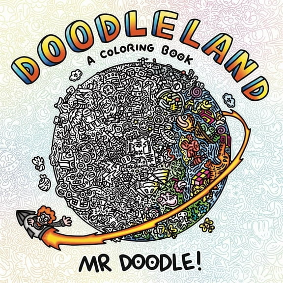 Doodleland: A Coloring Book (Paperback)