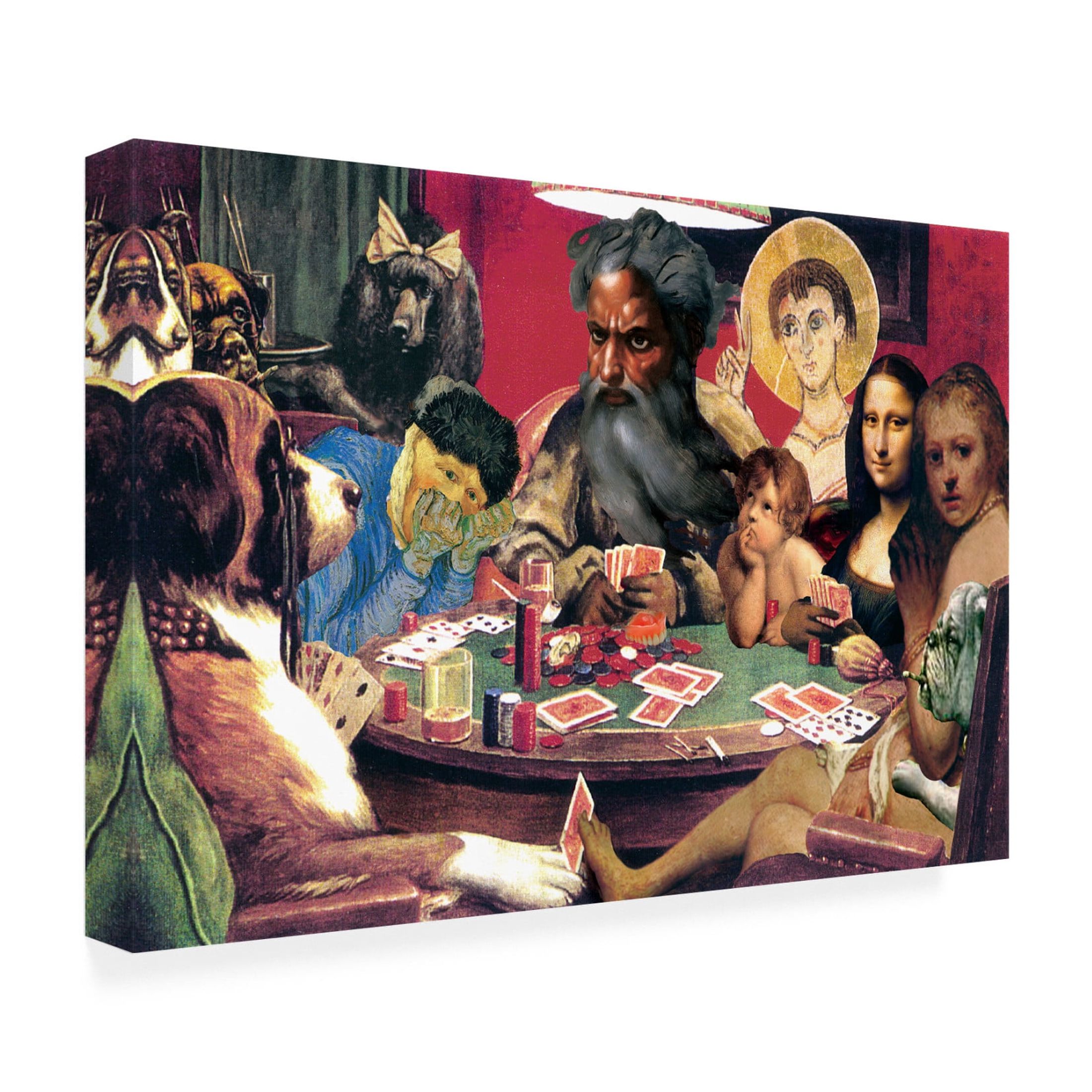 Canvas Wall Art - Barry Kite 'Amateur Night' Wall Art for Living Room, Bedroom, or Office Décor by Trademark Fine Art - 32 x 22 Inches