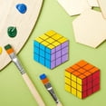thumbnail image 4 of Small Unfinished Wood Hexagon Cutouts for DIY Crafts (2 x 3 Inches, 60 Pieces), 4 of 4