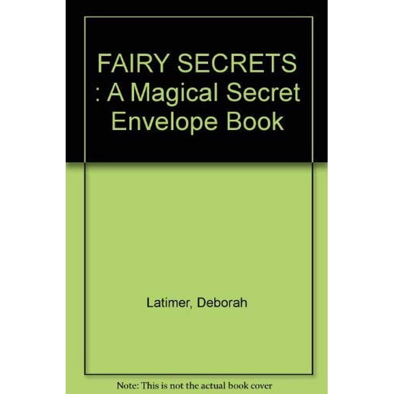 Pre-Owned FAIRY SECRETS : A Magical Secret Envelope Book Paperback