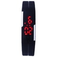 thumbnail image 3 of UDIYO Screen Touch Silicone Mini Luminous Electronic Couple Wristwatch Bracelet Gift, 3 of 7