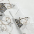 thumbnail image 5 of Sheer Cloth Shower Curtain with Hooks, Washable Shower Curtain White/Gray, 5 of 5