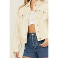 thumbnail image 3 of Wrangler Women's Logo Denim Trucker Jacket - 112352493   US, 3 of 4