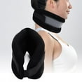 thumbnail image 4 of Filfeel Cervical Vertebra Fixing Strap, Comfortable High Density Sponge Neck Brace, Hook And Loop Designs Breathable And Cool For Home Office, 4 of 8