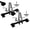 Black 2Pack, variant on 2Pcs Universal Faucet Handle Lock For Double Child & Guard With Central Slip Kitchen Bathroom Stopper Flooding Rack