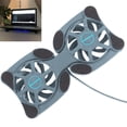 thumbnail image 1 of Mini Foldable USB Cooling Fan Octopus Notebook Cooler Cooling Pad Stand Double Fans for Notebook Laptop, 1 of 9