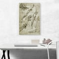 thumbnail image 2 of ARTCANVAS Studies of the Human Body - Muscles of the Arm and Foot Canvas Art Print by Leonardo da Vinci - Size: 26" x 18" (0.75" Deep), 2 of 9