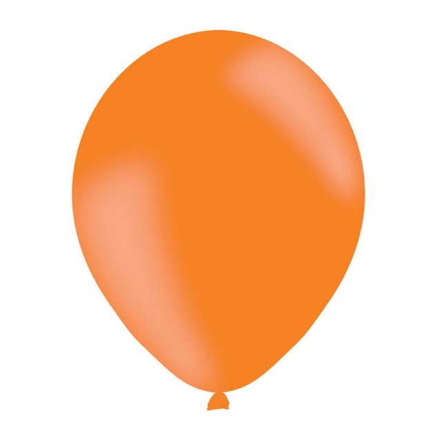 Amscan - Globo de Látex - Pack de 10 (Naranja)