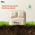 thumbnail image 7 of Fitsu 9x9 Compostable Heavy Duty Disposable Take Out Container 24pc,3 Compartments,parchment paper,Eco-Friendly Biodegradable,BPI, 7 of 7