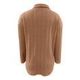 thumbnail image 4 of AherBiu Chemises pour Femmes Automne Tendance Chemise Boutonnée Manches Longues Ample Décontractée Col Rabattu, 4 of 6