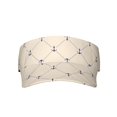 thumbnail image 2 of PAYOHTO Anchors and Polka Dot Sun Visor Ponytail Tennis Hat for Teen Women Breathable Polyester Sun Golf Cap for Men Outdoor Sports Visors Hats for Summer, 2 of 8