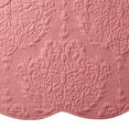 thumbnail image 4 of Better Homes & Gardens Pink Rose Paisley Medallion Cotton Embroidered Quilted Shams, Standard (2 Count), 4 of 6