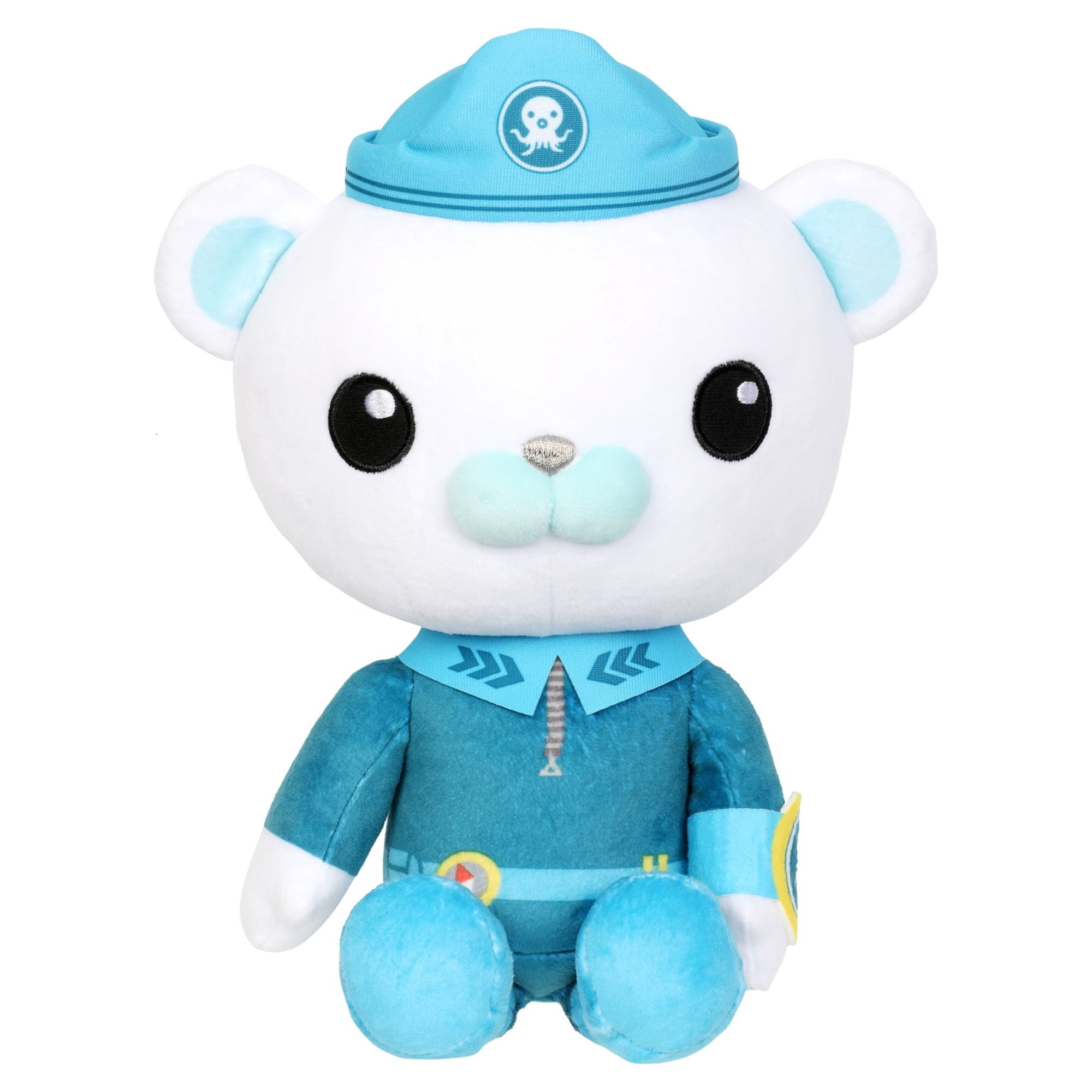 Octonauts Above & Beyond, Talking Plush Captain Barnacles Toy,  Over 8 Sounds And Phrases, Toys for Kids, Preschool, Ages 3+
