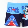 thumbnail image 6 of Xudanell Boys Swim Trunks Toddler Stretch Swim Shorts Quick Dry Kids Swim Cap Bathing Suit Boys Swim Set, 6 of 6