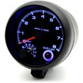 thumbnail image 2 of Tacómetro Negro esquí 3,75 pulgadas luz blanca de cambio Inter 0-8000 RPM, 2 of 5