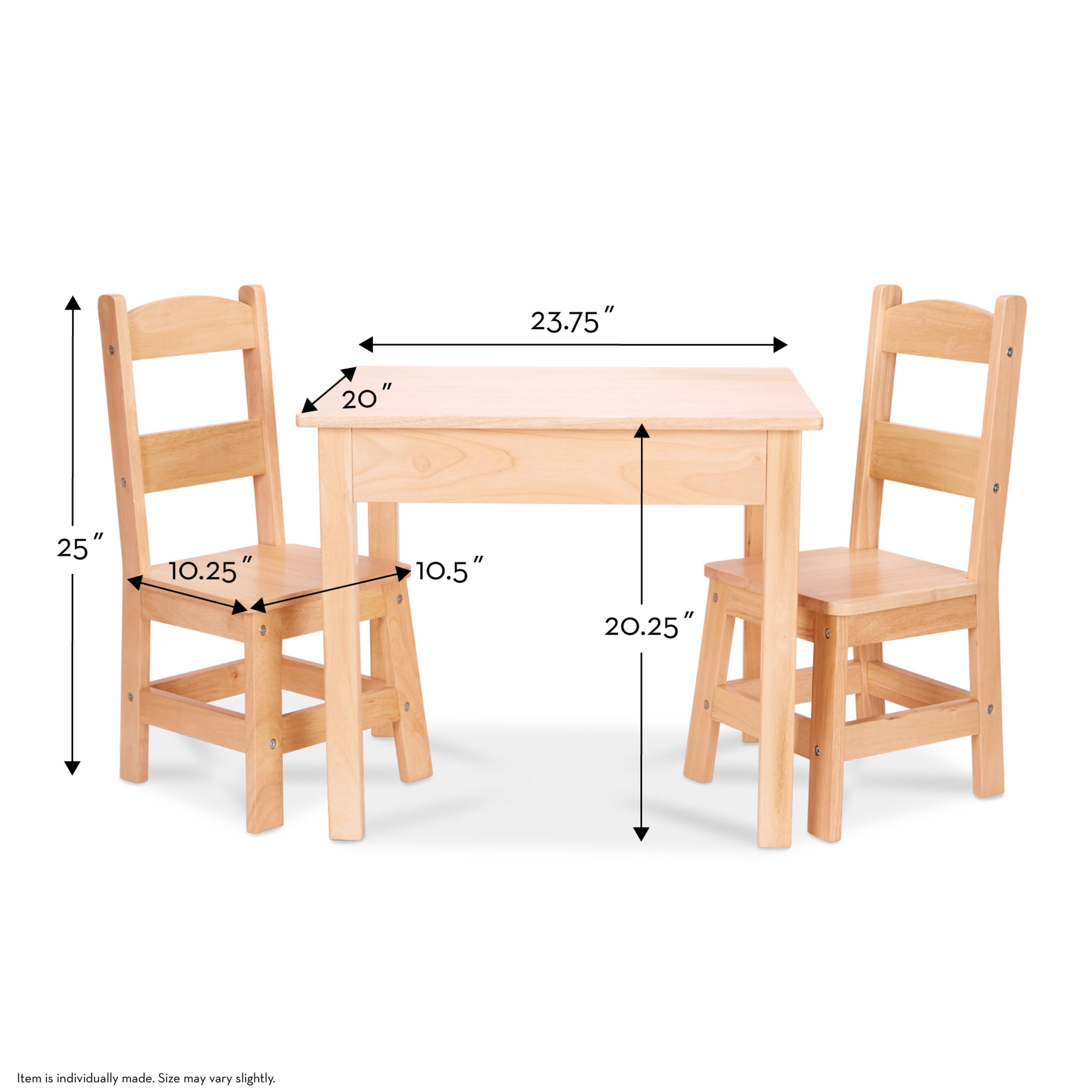 Melissa doug table chairs cheap