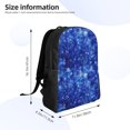 thumbnail image 4 of Balery Blurred Star Snow Christmas Mochila - Mochila Estilosa y Duradera para Laptop de 15 Pulgadas con Tela Oxford Impermeable, 4 of 8