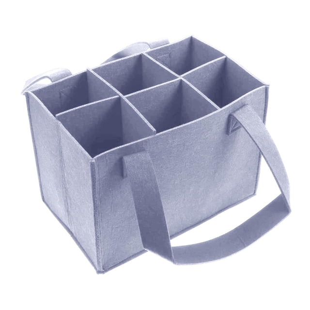 Bolsa isotérmica para transportar botellas de vino, enfriador de viaje para vino con H le Caja de vino portátil para picnic, playa, fiesta, regalo Almacenamiento de vino de tela suave para champán,