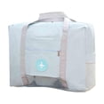 thumbnail image 5 of Tuvgenk Foldable Waterproof Travel Duffel Bag Portable Multifunctional Storage Bag with Luggage Slide for Travel Business Sports Daily Use, 5 of 5