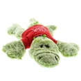 thumbnail image 2 of Super Soft Plush Dollibu Large Green Alligator Red I Love You Shirt Valentines Plush, 2 of 5
