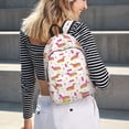 thumbnail image 5 of Fotbe Dachshund Dog Puppy Mochila de Lona con Estampado, Mochila Duradera, Mochila Versátil de Alta Calidad, Mochila Compacta Vintage-Medium, 5 of 5