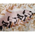 thumbnail image 5 of oneOone Silk Tabby White Fabric Geometric Sewing Material Print Fabric By The Yard 42 Inch Wide-94, 5 of 5