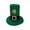 Gold, variant on Herrnalise Leprechaun Hat for Adults Green Top Hat Men Women Christmas Tree Topper St. Patrick's Day Costume Hats