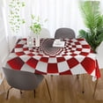 thumbnail image 6 of Ryvnso Funny Geometric Illusion Rectangle Table Cloth Tablecover Dinning Tablecloth 60"x120", 6 of 8