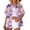 Pink Tropical, variant on Hawaiian Shirts for Women Purple Tropical Tops Summer Button Blouse Floral Summer Beach Button Up Tops