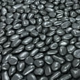 thumbnail image 3 of Brook Branch Glossy Black Stone Pebble Mat, 3 of 3