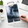 thumbnail image 2 of FMSHPON 3D Tornado Clipboard Hardboard Wood Nursing Clip Board and Pull for Standard A4 Letter 13x9 inches, 2 of 2