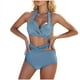 thumbnail image 4 of Traje de baño para mujer Traje de baño de moda para mujer Comercio exterior Cintura alta Ajustado Exhibición Deportes Surf Traje de baño Trajes de baño para mujer, 4 of 6