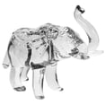 thumbnail image 3 of Crystal Elephant Statue Transparent Home Decoration 1Pack 3.5X2.7X1.1In, 3 of 8